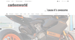 Desktop Screenshot of carbonworld.de